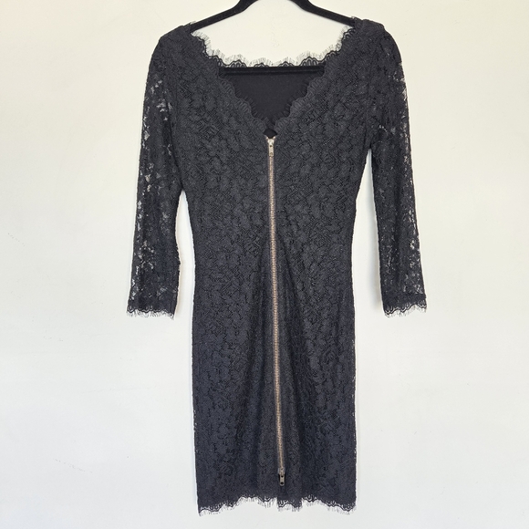 Diane Von Furstenberg Zarita Lace Dress Women 4 ASO Meghan Markle Kate Middleton - Picture 7 of 16